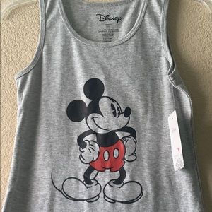 Grey Mickey Mouse Tank